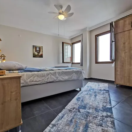 New 2 Plus 1 With Sea View In Center * Datca