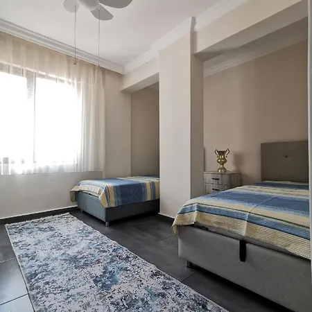 Apartment New 2 Plus 1 With Sea View In Center *